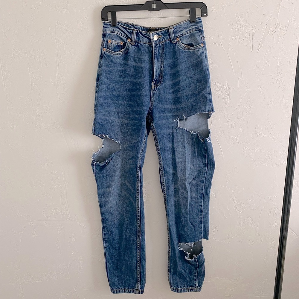 Pretty little thing jeans size 2